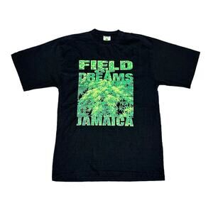 Vintage 90s Weed Field of Dreams Jamaica T-Shirt